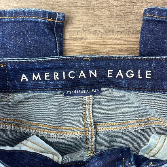 American Eagle Men’s Original Bootcut Jeans, dark wash, size 31 x 34 - Picture 2 of 10